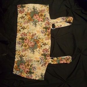 Sugar Thrillz embroidered crop top.